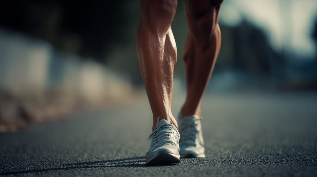 ふくらはぎに負担をかけない正しいランニングの着地フォーム