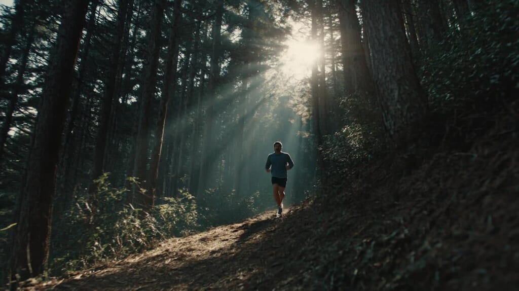 　クロスバイクや登山を取り入れる40代日本人ランナー