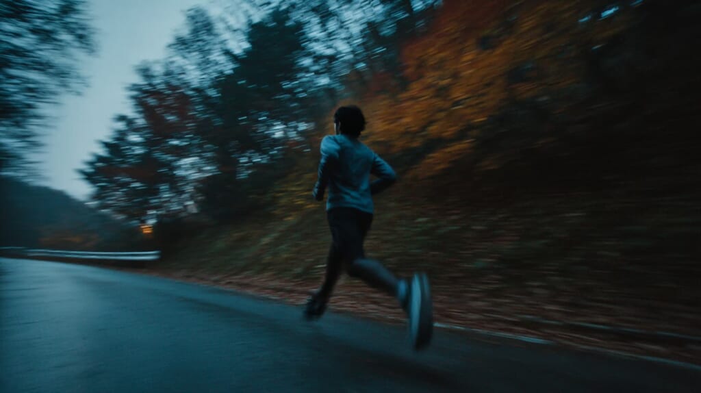 坂道トレーニングで心肺機能向上を目指す日本人ランナー