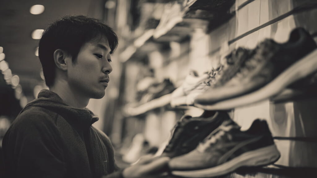 公園で会話できるペースでウォーキングする初心者ランナーの様子