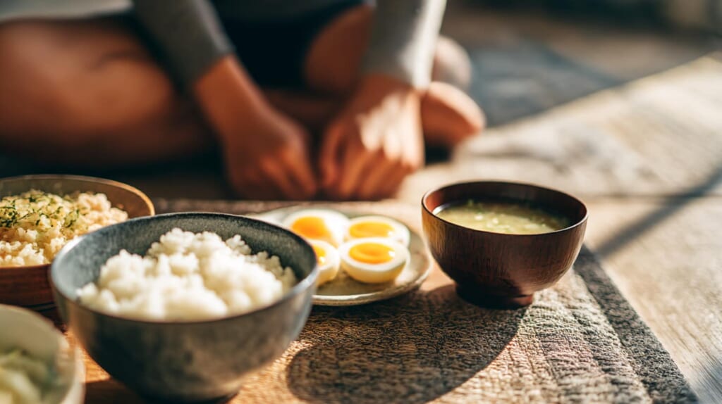 走らない日でも基礎代謝を意識して適切な食事を取る日本人ランナー